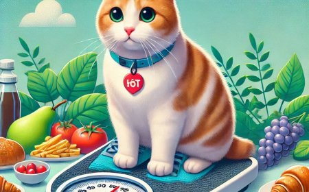 Kedilerde Obezite: Sağlıklı Kilo Yönetimi İçin İpuçları.